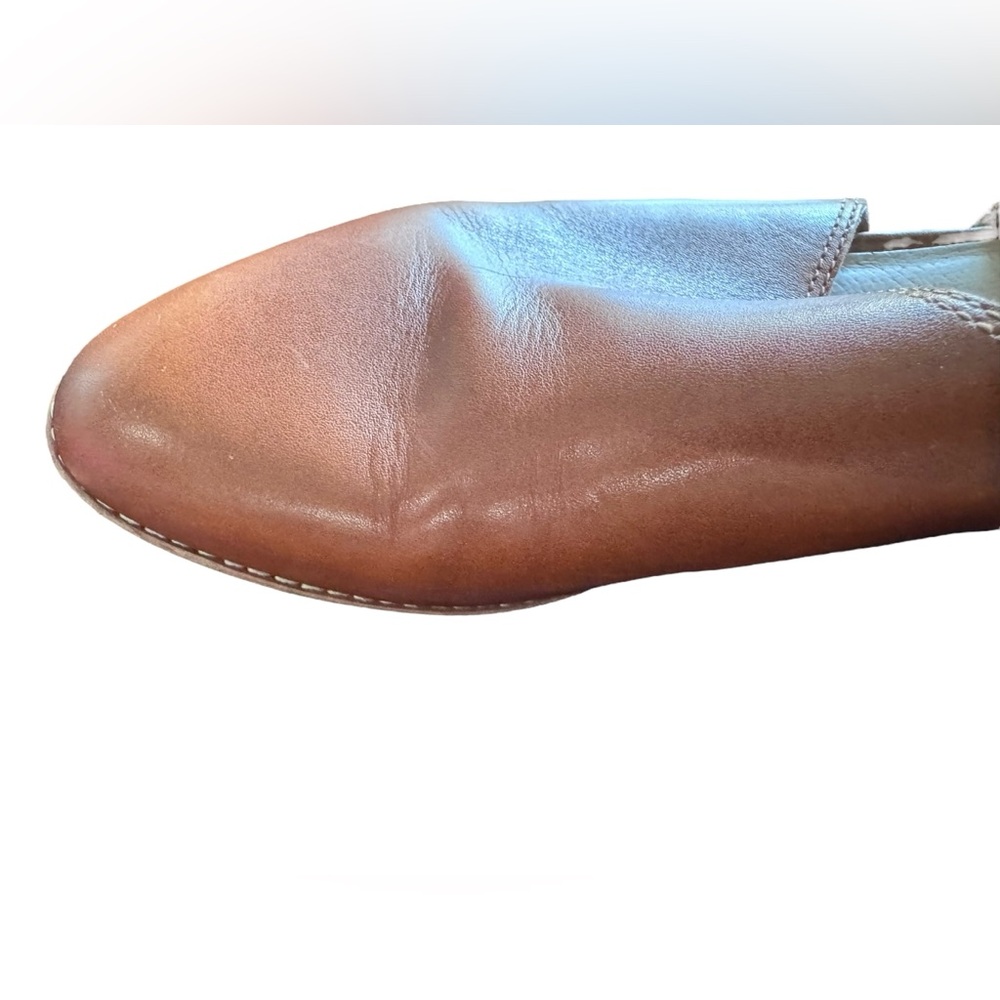 Madewell The Lucie Shoe in Leather Tan Size 7 Slip On - Picture 7 of 12